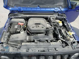 2020 Jeep Wrangler Unlimited Sport Altitude with VIN 1C4HJXDN8LW329075, listed as a Copart auction lot 49470025 with 78,380 mi miles and Salvage title. Bid and sale history available at DreamBid. Image 11.