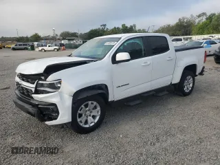 2022 Chevrolet Colorado 2WD LT with VIN 1GCGSCEA7N1153522, listed as a Copart auction lot 51388125 with 33,572 mi miles and Salvage title. Bid and sale history available at DreamBid. Image 1.