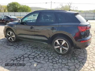 2022 Audi Q5 S line Premium Plus with VIN WA1EAAFY8N2054528, listed as a Copart auction lot 53096145 with 47,887 mi miles and Salvage Title. Bid and sale history available at DreamBid. Image 2.