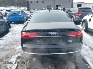 2015 Audi A8 L 4.0T with VIN WAU32AFD2FN033629, listed as a IAAI auction lot 41448956 with 120,364 mi miles. Bid and sale history available at carsss.com. Image 17.