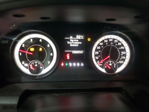2014 Ram 1500 Tradesman with VIN 1C6RR6KG6ES211698, listed as a Copart auction lot 83071614 with 136,650 mi miles and Salvage Title. Bid and sale history available at carsss.com. Image 9.