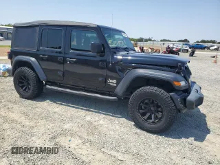 2020 Jeep Wrangler Unlimited Sport S с VIN 1C4HJXDN7LW223393, выставлен на аукционе Copart как лот 60061445 с пробегом 83 274 миль миль и Списание • Salvage title. История ставок и продаж доступна на DreamBid. Изображение 4.