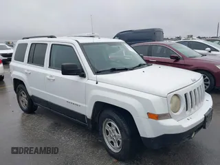 2012 Jeep Patriot Sport with VIN 1C4NJPBAXCD639209, listed as a IAAI auction lot 41539883 with 244,585 mi miles and . Bid and sale history available at DreamBid. Image 1.