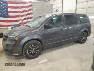 2015 Dodge Grand Caravan SE with VIN 2C4RDGBG6FR668740, listed as a Copart auction lot 50211885 with 129,695 mi miles and Salvage Title. Bid and sale history available at DreamBid. Image 1.