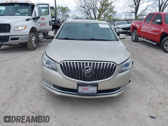 2014 Buick LaCrosse with VIN 1G4GA5GR3EF184346, listed as a IAAI auction lot 42040074 with 165,799 mi miles. Bid and sale history available at carsss.com. Image 12.