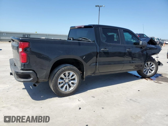 2020 Chevrolet Silverado 1500 Custom with VIN 3GCPWBEH9LG452164, listed as a Copart auction lot 52166725 with 114,131 mi miles and Salvage Title. Bid and sale history available at DreamBid. Image 3.