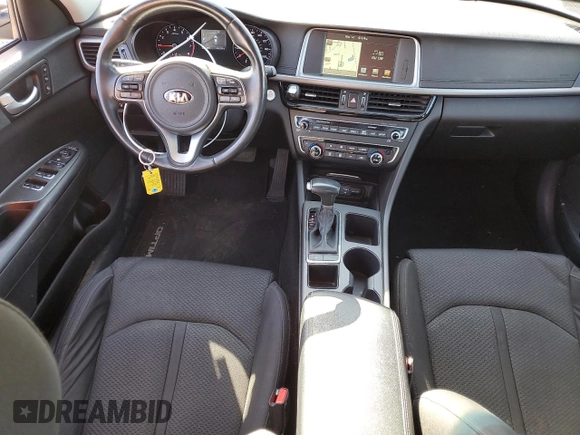 2016 Kia Optima LX Turbo with VIN 5XXGT4L18GG058125, listed as a Copart auction lot 48983835 with 241,533 mi miles and Salvage Title. Bid and sale history available at carsss.com. Image 8.