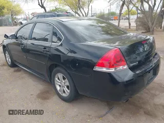 2013 Chevrolet Impala LS with VIN 2G1WF5E39D1109102, listed as a IAAI auction lot 42010215 with 108,480 mi miles and . Bid and sale history available at DreamBid. Image 3.