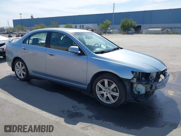 2004 Acura TSX w/Navigation with VIN JH4CL96984C006968, listed as a IAAI auction lot 41764684 with 168,675 mi miles. Bid and sale history available at carsss.com. Image 1.