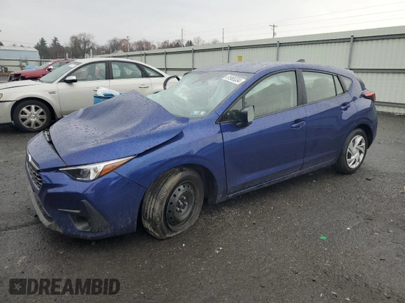 2024 Subaru Impreza with VIN JF1GUABC9R8861178, listed as a Copart auction lot 81965334 with 799 mi miles and Salvage Title. Bid and sale history available at carsss.com. Image 1.