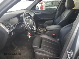 2024 BMW X3 xDrive30i with VIN 5UX53DP00R9V28011, listed as a Copart auction lot 55815905 with 28,391 mi miles and Clean Title. Bid and sale history available at DreamBid. Image 7.