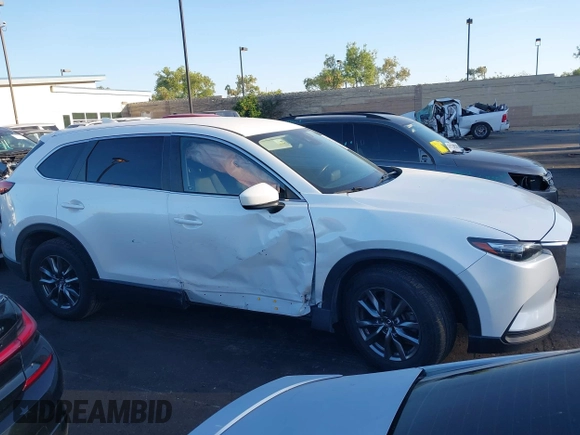 2018 Mazda CX-9 Sport with VIN JM3TCABY8J0204499, listed as a IAAI auction lot 42374933 with 114,408 mi miles and . Bid and sale history available at DreamBid. Image 13.