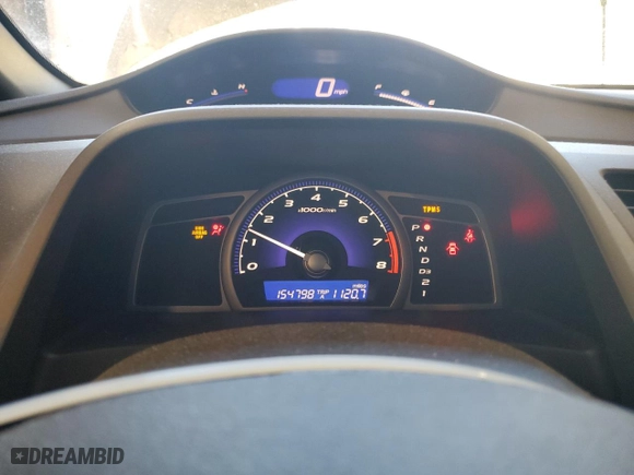 2009 Honda Civic Sdn LX with VIN 19XFA16519E051866, listed as a Copart auction lot 49695995 with 154,798 mi miles and Non Repairable. Bid and sale history available at carsss.com. Image 9.