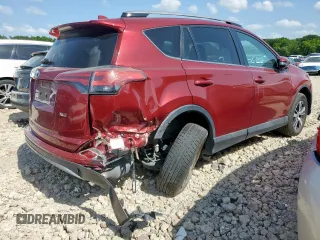 2018 Toyota RAV4 XLE with VIN 2T3WFREV0JW489613, listed as a Copart auction lot 61245005 with 46,253 mi miles and Salvage title. Bid and sale history available at DreamBid. Image 3.