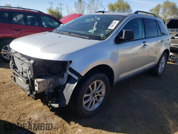 2010 Ford Edge SEL with VIN 2FMDK3JC6ABA30749, listed as a Copart auction lot 76467684 with 123,878 mi miles and Salvage Title. Bid and sale history available at carsss.com. Image 1.