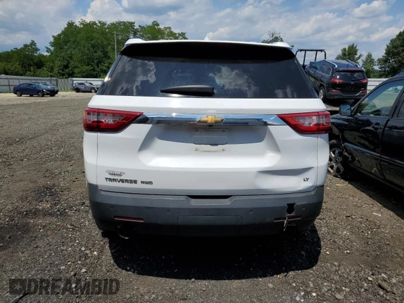 2019 Chevrolet Traverse LT Cloth with VIN 1GNEVGKW1KJ138314, listed as a Copart auction lot 61954473 with 56,718 mi miles. Bid and sale history available at carsss.com. Image 6.