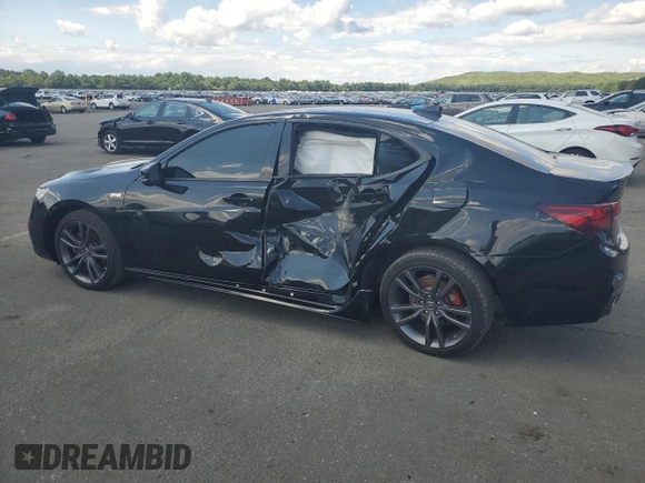 2019 Acura TLX w/A-Spec Pkg with VIN 19UUB3F63KA800623, listed as a Copart auction lot 67507234 with 114,263 mi miles and Non repairable. Bid and sale history available at DreamBid. Image 2.
