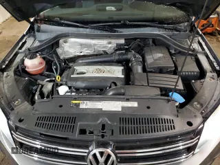 2016 Volkswagen Tiguan SEL with VIN WVGAV7AX0GW596482, listed as a Copart auction lot 50121345 with 104,643 mi miles and Salvage Title. Bid and sale history available at DreamBid. Image 12.
