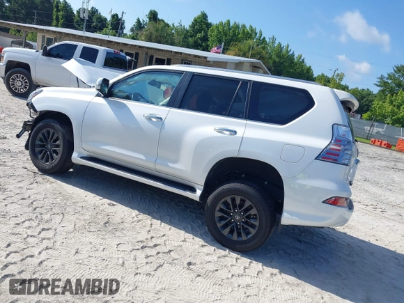 2021 Lexus GX 460 Premium with VIN JTJAM7BX0M5302132, listed as a IAAI auction lot 42462529 with 57,564 mi miles and . Bid and sale history available at DreamBid. Image 3.