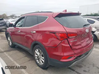 2017 Hyundai Santa Fe Sport 2.0T with VIN 5XYZU4LA9HG406663, listed as a IAAI auction lot 40908199 with 140,696 mi miles. Bid and sale history available at carsss.com. Image 14.
