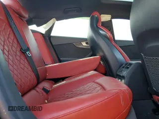 2018 Audi S5 Sportback Prestige z VIN WAUC4CF54JA097251, wystawiony jako Copart lot #56038824 z przebiegiem Nie podano mil oraz Szkoda całkowita • Salvage title. Historia ofert i sprzedaży dostępna na DreamBid. Obrazek 10.