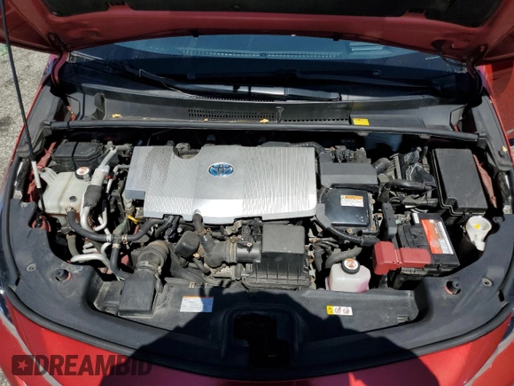 2017 Toyota Prius Plus with VIN JTDKARFP7H3007293, listed as a Copart auction lot 63872425 with 18,268 mi miles and Salvage title. Bid and sale history available at DreamBid. Image 11.
