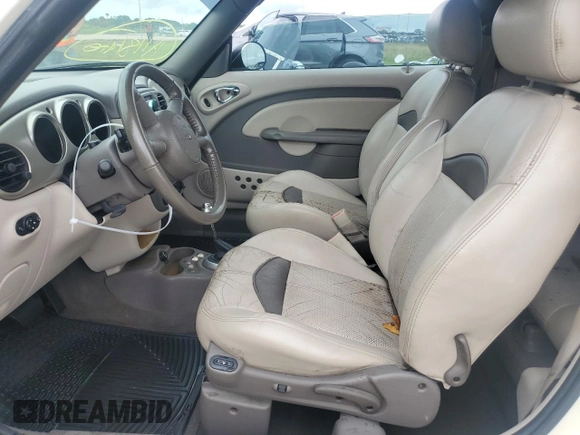 2005 Chrysler PT Cruiser GT with VIN 3C3AY75S25T337168, listed as a Copart auction lot 74942944 with 0 mi miles and Salvage Title. Bid and sale history available at carsss.com. Image 7.