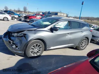 2018 Nissan Murano Platinum with VIN 5N1AZ2MH3JN138153, listed as a IAAI auction lot 41452921 with 123,643 mi miles. Bid and sale history available at carsss.com. Image 15.