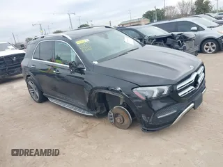 2020 Mercedes-Benz GLE 450 z VIN 4JGFB5KB6LA099711, wystawiony jako IAAI lot #41330232 z przebiegiem 105 709 mil mil oraz . Historia ofert i sprzedaży dostępna na DreamBid. Obrazek 1.