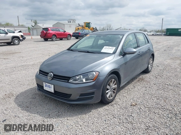 2015 Volkswagen Golf TSI S с VIN 3VW217AU0FM030439, выставлен на аукционе IAAI как лот 42123532 с пробегом 152 303 миль миль и . История ставок и продаж доступна на DreamBid. Изображение 2.
