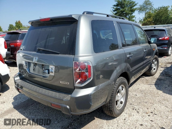 2008 Honda Pilot EX-L z VIN 5FNYF18758B031962, wystawiony jako Copart lot #69118424 z przebiegiem 168 215 mil mil oraz Szkoda całkowita • Salvage title. Historia ofert i sprzedaży dostępna na DreamBid. Obrazek 3.