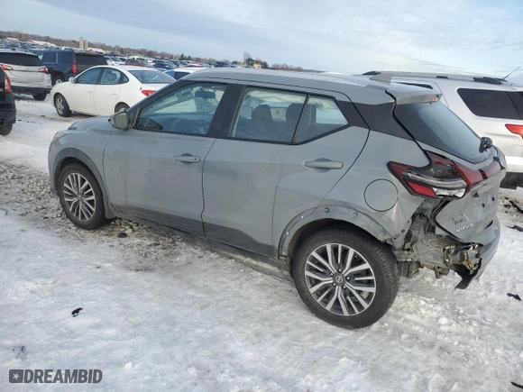 2021 Nissan Kicks SV with VIN 3N1CP5CV0ML519901, listed as a Copart auction lot 42900225 with 103,759 mi miles and Clean Title. Bid and sale history available at carsss.com. Image 2.