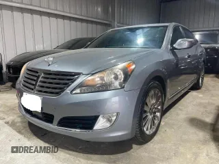 2014 Hyundai Equus Ultimate z VIN KMHGH4JH1EU084232, wystawiony jako Copart lot #48601185 z przebiegiem 145 219 mil mil oraz Szkoda całkowita • Salvage title. Historia ofert i sprzedaży dostępna na DreamBid. Obrazek 2.