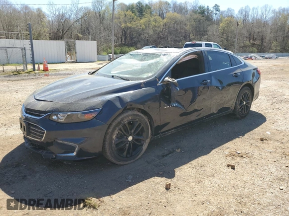 2016 Chevrolet Malibu LT with VIN 1G1ZE5ST7GF238649, listed as a Copart auction lot 50377075 with 120,035 mi miles and Salvage Title. Bid and sale history available at DreamBid. Image 1.