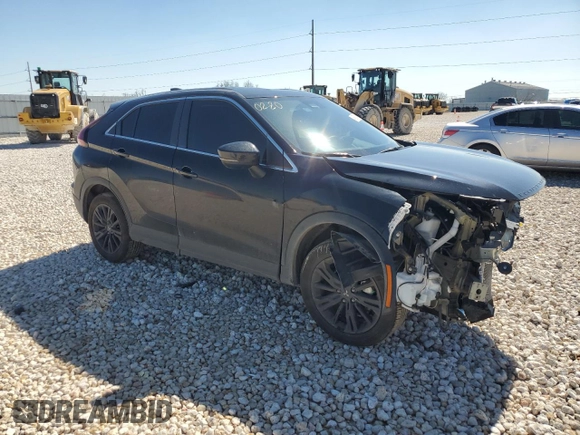 2024 Mitsubishi Eclipse Cross LE with VIN JA4ATVAA4RZ081166, listed as a Copart auction lot 46395435 with 8,278 mi miles and Salvage title. Bid and sale history available at DreamBid. Image 4.