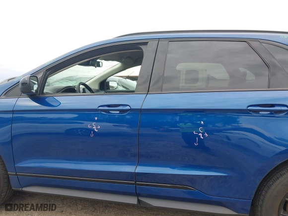 2022 Ford Edge SE with VIN 2FMPK4G91NBA27407, listed as a IAAI auction lot 41734342 with 30,559 mi miles. Bid and sale history available at carsss.com. Image 15.