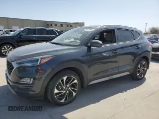 2019 Hyundai Tucson Sport z VIN KM8J33AL6KU895166, wystawiony jako Copart lot #49778895 z przebiegiem 29 737 mil mil oraz Czysty tytuł • Clean title. Historia ofert i sprzedaży dostępna na DreamBid. Obrazek 1.