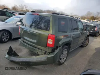 2007 Jeep Patriot Sport with VIN 1J8FF28W57D325641, listed as a Copart auction lot 45924175 with 115,048 mi miles and Salvage Title. Bid and sale history available at DreamBid. Image 3.