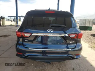 2019 Infiniti QX60 Pure z VIN 5N1DL0MM2KC561741, wystawiony jako Copart lot #53581405 z przebiegiem 80 366 mil mil oraz Szkoda całkowita • Salvage title. Historia ofert i sprzedaży dostępna na DreamBid. Obrazek 6.