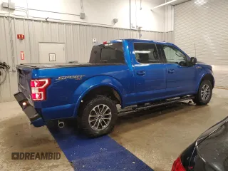 2018 Ford F-150 XL with VIN 1FTEW1EP9JFC13253, listed as a Copart auction lot 47623045 with 71,108 mi miles and Salvage title. Bid and sale history available at DreamBid. Image 3.