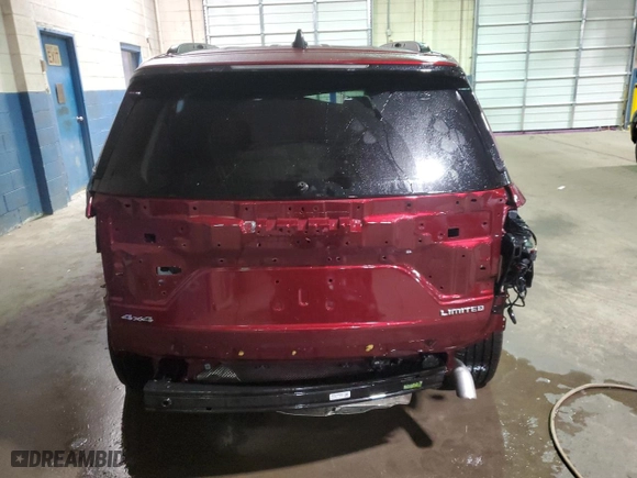 2023 Jeep Grand Cherokee Limited with VIN 1C4RJHBG6PC607963, listed as a Copart auction lot 82810934 with 17,731 mi miles and Salvage Title. Bid and sale history available at carsss.com. Image 6.