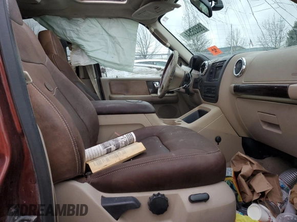 2006 Ford Expedition Eddie Bauer with VIN 1FMFU18576LA84700, listed as a Copart auction lot 86626534 with 0 mi miles and Salvage Title. Bid and sale history available at carsss.com. Image 7.