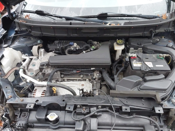 2016 Nissan Rogue S with VIN KNMAT2MV3GP682192, listed as a IAAI auction lot 41211416 with 96,111 mi miles. Bid and sale history available at carsss.com. Image 10.