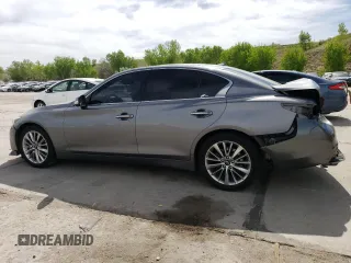 2021 Infiniti Q50 Luxe z VIN JN1EV7BR7MM752758, wystawiony jako Copart lot #55964125 z przebiegiem 86 027 mil mil oraz Szkoda całkowita • Salvage title. Historia ofert i sprzedaży dostępna na DreamBid. Obrazek 2.