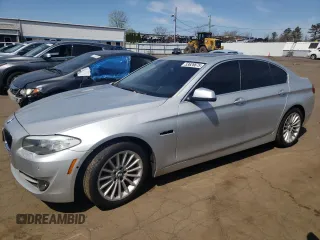 2013 BMW 5 Series 535i xDrive with VIN WBAFU7C54DDU73250, listed as a Copart auction lot 53628675 with Not provided miles and Salvage title. Bid and sale history available at DreamBid. Image 1.