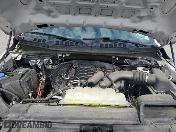 2019 Ford F-150 XL with VIN 1FTFW1E51KFC28124, listed as a Copart auction lot 54140585 with 14,881 mi miles and Salvage Title. Bid and sale history available at carsss.com. Image 11.