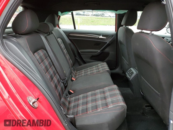 2017 Volkswagen Golf GTI S with VIN 3VW547AU0HM030805, listed as a Copart auction lot 51708815 with 74,399 mi miles and Salvage Title. Bid and sale history available at carsss.com. Image 11.