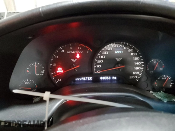 2000 Chevrolet Corvette with VIN 1G1YY32GXY5115199, listed as a Copart auction lot 76101994 with 44,053 mi miles and Salvage Title. Bid and sale history available at carsss.com. Image 9.