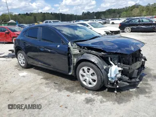 2016 Mazda 3 i Sport with VIN 3MZBM1J76GM286195, listed as a Copart auction lot 50806685 with 92,032 mi miles and Salvage Title. Bid and sale history available at DreamBid. Image 4.