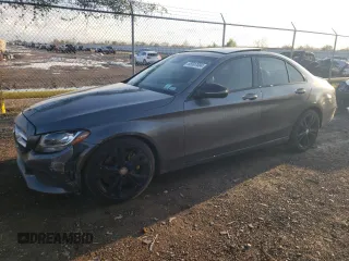 2017 Mercedes-Benz C 300 with VIN WDDWF4JB3HR251351, listed as a Copart auction lot 85507004 with 92,094 mi miles and Clean title. Bid and sale history available at DreamBid. Image 1.